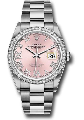 Pre-owned Rolex Steel Datejust 36 — 126284RBR