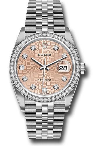 Pre-owned Rolex Steel Datejust 36 — 126284RBR