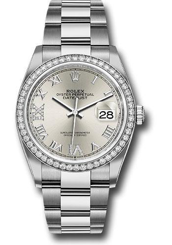 Pre-owned Rolex Steel Datejust 36 — 126284RBR