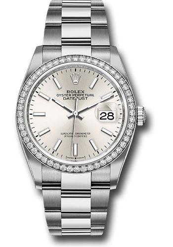 Pre-owned Rolex Steel Datejust 36 — 126284RBR