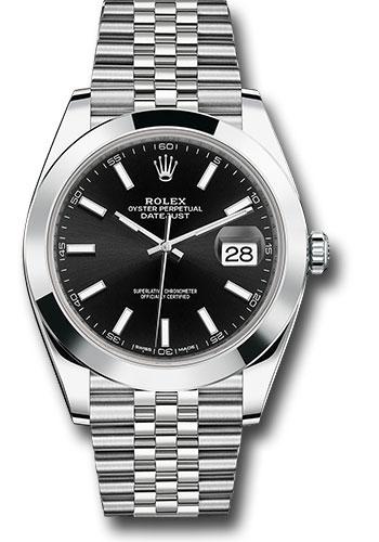 Pre-owned Rolex Steel Datejust 41 — 126300