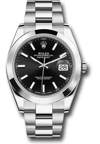 Pre-owned Rolex Steel Datejust 41 — 126300