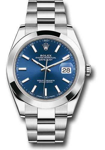 Pre-owned Rolex Steel Datejust 41 — 126300