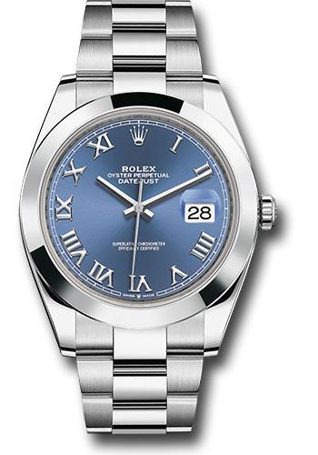 Pre-owned Rolex Steel Datejust 41 — 126300