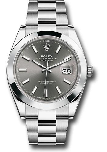 Pre-owned Rolex Steel Datejust 41 — 126300