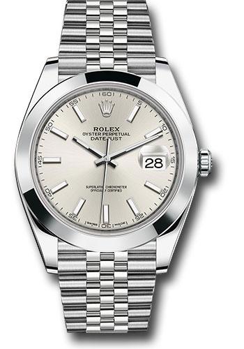 Pre-owned Rolex Steel Datejust 41 — 126300