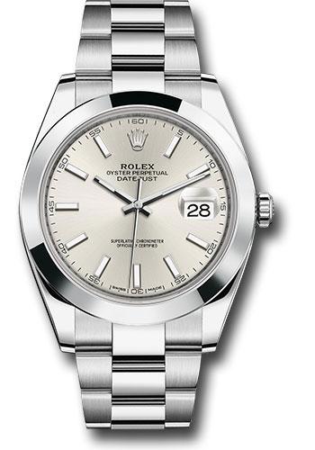 Pre-owned Rolex Steel Datejust 41 — 126300
