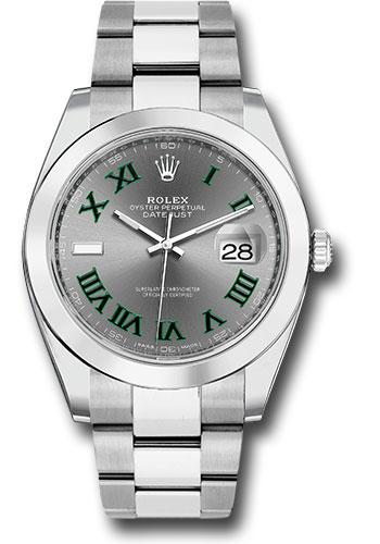 Pre-owned Rolex Steel Datejust 41 — 126300