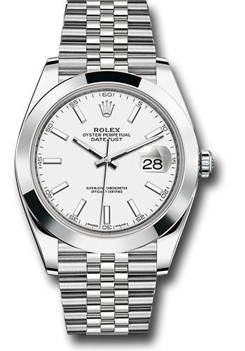 Pre-owned Rolex Steel Datejust 41 — 126300