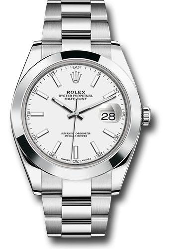 Pre-owned Rolex Steel Datejust 41 — 126300