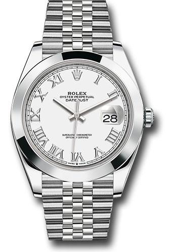 Pre-owned Rolex Steel Datejust 41 — 126300
