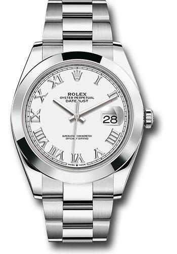 Pre-owned Rolex Steel Datejust 41 — 126300
