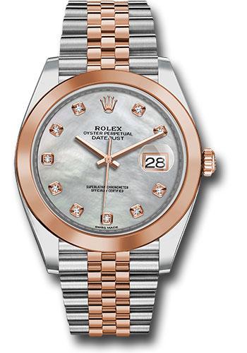Pre-owned Rolex Steel and Everose — 126301