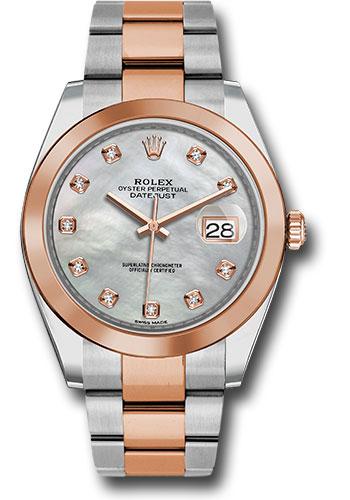 Pre-owned Rolex Steel and Everose — 126301