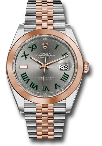 Pre-owned Rolex Steel and Everose — 126301
