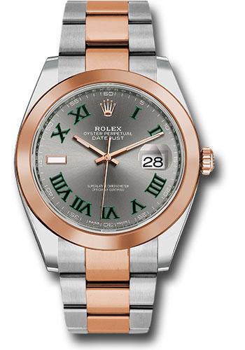 Pre-owned Rolex Steel and Everose — 126301