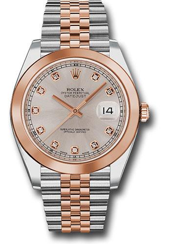 Pre-owned Rolex Steel and Everose — 126301
