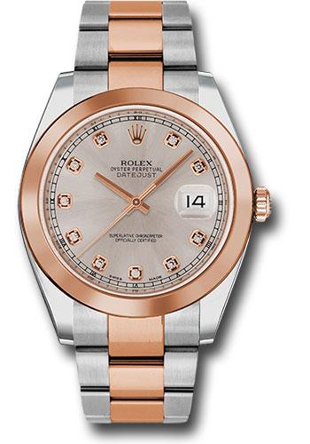 Pre-owned Rolex Steel and Everose — 126301