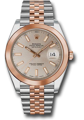 Pre-owned Rolex Steel and Everose — 126301