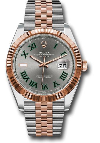 Pre-owned Rolex Steel and Everose — 126331