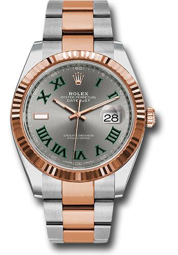 Pre-owned Rolex Steel and Everose — 126331