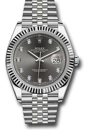 Pre-owned Rolex Steel and White — 126334
