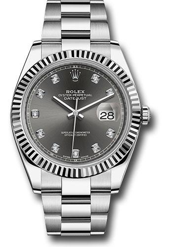 Pre-owned Rolex Steel and White — 126334