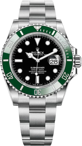 Pre-owned Rolex Submariner "Kermit" Date 41 mm — 126610LV