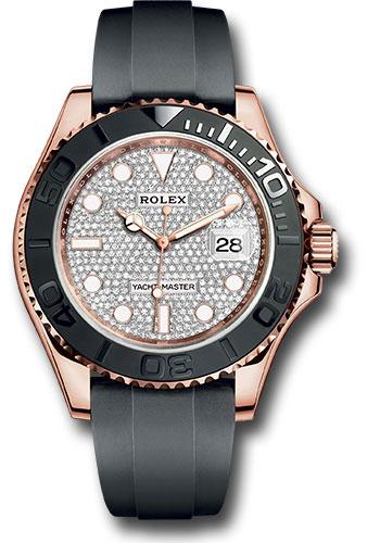 Pre-owned Rolex Everose Gold Yacht-Master — 126655dp