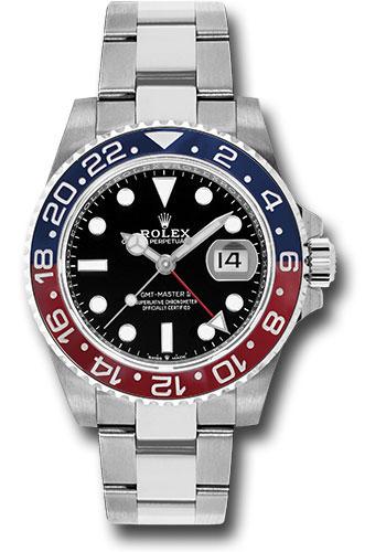 Pre-owned Rolex Rolex Steel GMT-Master — 126710BLRO