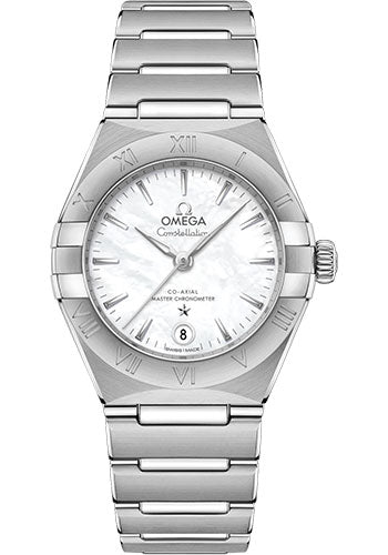 Omega Constellation Manhattan MOP Steel 131.10.29.20.05.001 watch