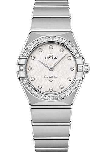 Omega Constellation Manhattan Quartz Silvery 131.15.28.60.52.001 watch