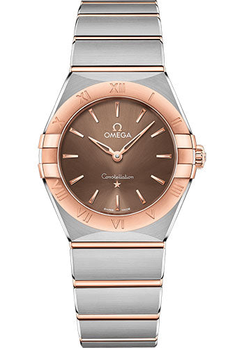 Omega Constellation Manhattan Quartz Brown 131.20.28.60.13.001 watch