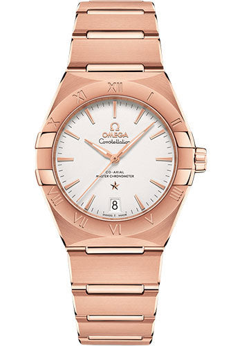 Omega Constellation Silvery Sedna Gold 131.50.36.20.02.001 watch