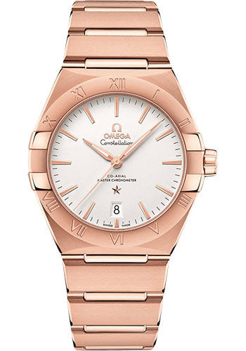 Omega Constellation Silvery Sedna Gold 131.50.39.20.02.001 watch