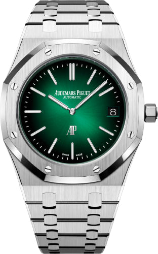 Pre-owned Audemars Piguet Royal Oak "Jumbo — 15202PT.OO.1240PT.01