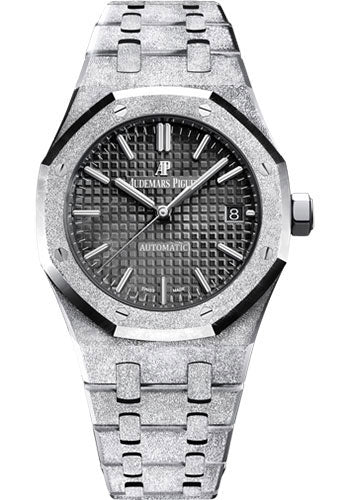 Pre-owned Audemars Piguet Royal Oak Frosted — 15454BC.GG.1259BC.03