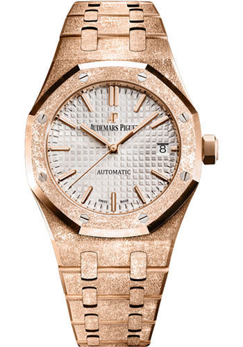 Pre-owned Audemars Piguet Royal Oak Frosted — 15454OR.GG.1259OR.01