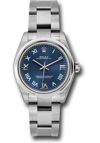 Pre-owned Rolex Steel Oyster Perpetual — 177200