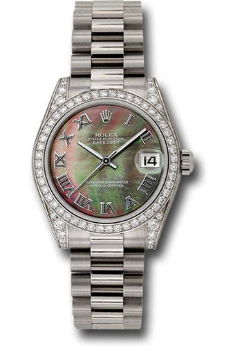 Pre-owned Rolex White Gold Datejust — 178159