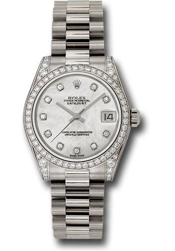 Pre-owned Rolex White Gold Datejust — 178159