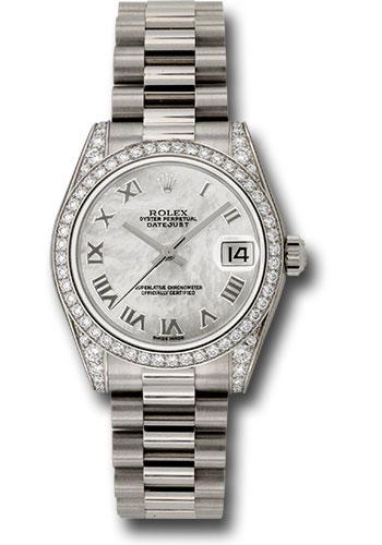 Pre-owned Rolex White Gold Datejust — 178159