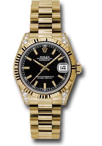 Pre-owned Rolex Yellow Gold Datejust — 178238
