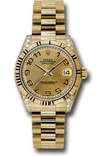 Pre-owned Rolex Yellow Gold Datejust — 178238