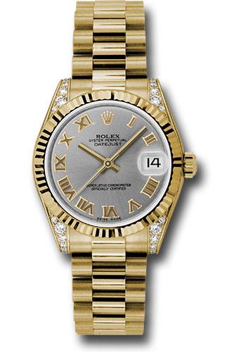 Pre-owned Rolex Yellow Gold Datejust — 178238
