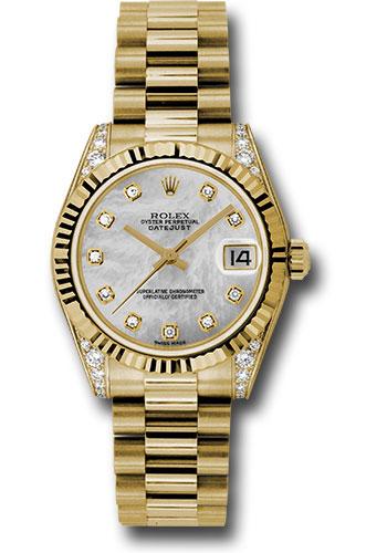 Pre-owned Rolex Yellow Gold Datejust — 178238