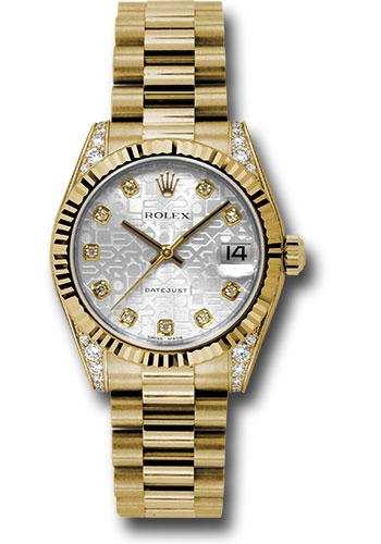 Pre-owned Rolex Yellow Gold Datejust — 178238
