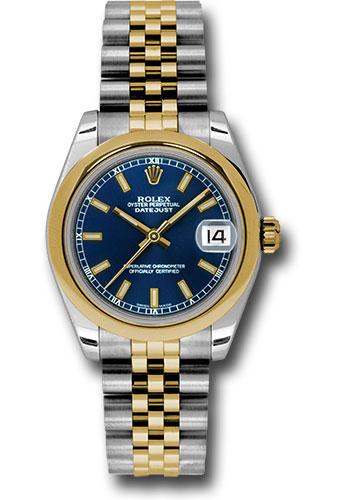 Pre-owned Rolex Steel and Yellow — 178243