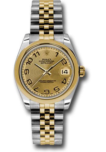 Pre-owned Rolex Steel and Yellow — 178243