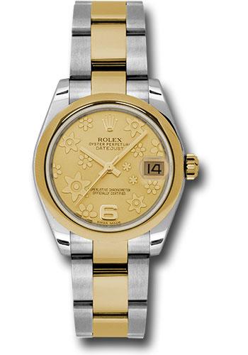 Pre-owned Rolex Steel and Yellow — 178243